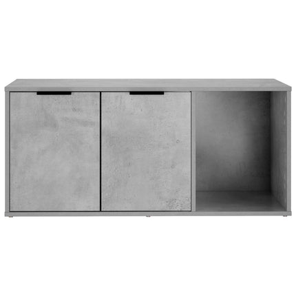 Kattbur Möbler Betonggrå 100 x 49 x 45 cm Konstruerat trä