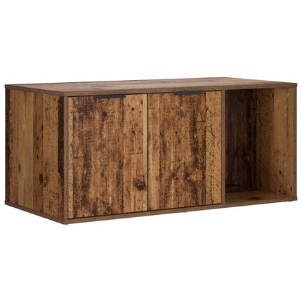 Kattbur Möbler Gammalt trä 100 x 49 x 45 cm Konstruerat trä