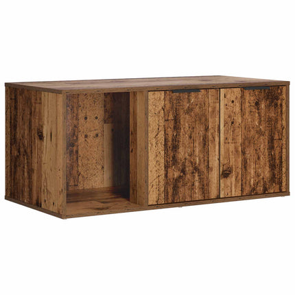 Kattbur Möbler Gammalt trä 100 x 49 x 45 cm Konstruerat trä