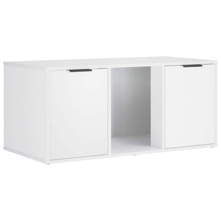 Kattbur Möbler Vit 100 x 49 x 45 cm Konstruerat trä