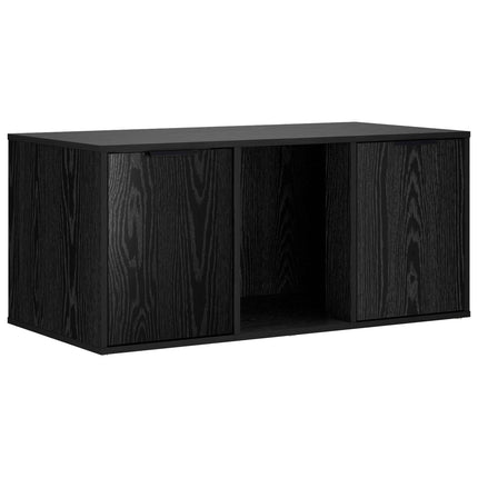 Kattbur Möbler Svart ek 100 x 49 x 45 cm Konstruerat trä