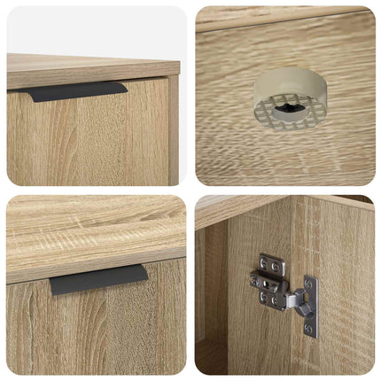 Kattbur Möbler Sonoma-ek 100 x 49 x 45 cm Konstruerat trä