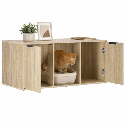 Kattbur Möbler Sonoma-ek 100 x 49 x 45 cm Konstruerat trä