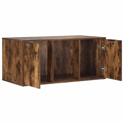 Kattbur Möbler Rökt ek 100 x 49 x 45 cm Konstruerat trä