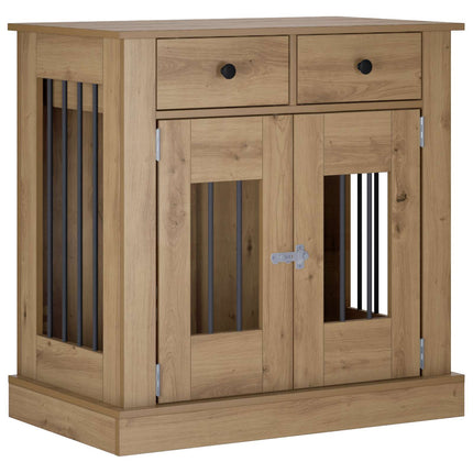 Hundbur möbel Artisan-ek 80 x 47,5 x 80 cm Konstruerat trä