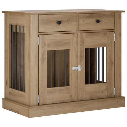 Hundbur möbel Artisan-ek 90 x 47,5 x 80 cm Konstruerat trä