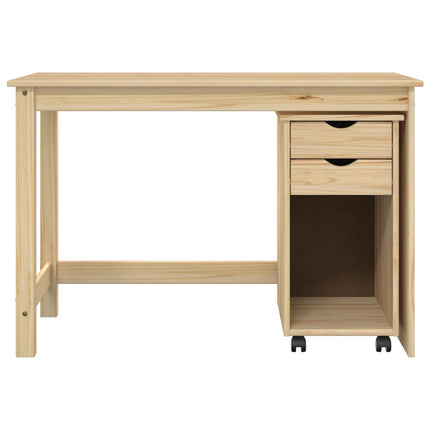 Skrivbordsskickset 2 st Brun Massiv furu