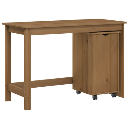 Skrivbordsskickset 2 st HonungsBrun Massiv furu