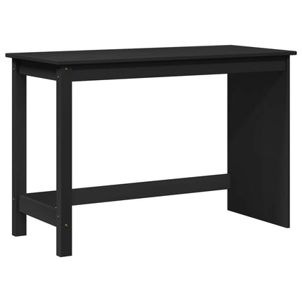 Skrivbordsskickset 2 st Svart Massiv furu