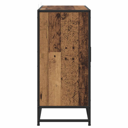Sideboard Gammalt trä 92 x 35 x 76 cm Konstruerat trä