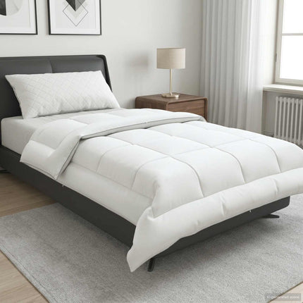 Duntäcke TRIER 152x203 cm 4 årstider 350 GSM Vit Hypoallergen