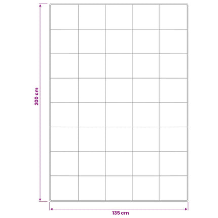 Täcke och kudde set 2 st 135x200 cm 4 årstider 300 GSM Ull Vit