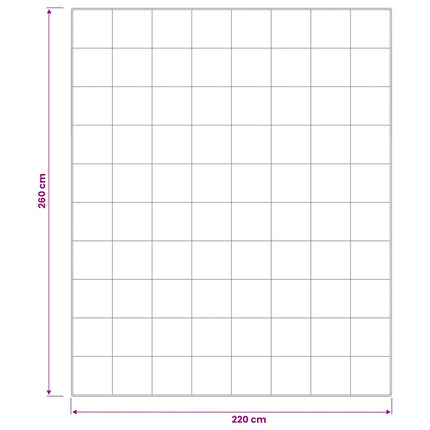 Täcke och kudde set 3 st 220x260 cm Sommar 140 GSM Ull Vit