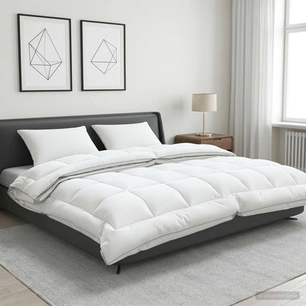 Täcke och kudde set 3 st 220x260 cm 4 årstider 140+220 GSM Ull