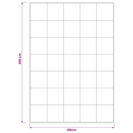 90% Gåsdun Täcke Set FULDA 2 pcs 137 x 200 cm Sommar 100 GSM