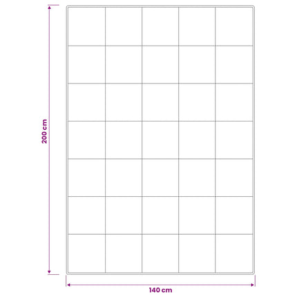 90% Gåsdun Täcke Set FULDA 2 pcs 140 x 200 cm Sommar 100 GSM