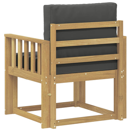 2 Stycke Utomhussoffset Polyester Vit och Antracit