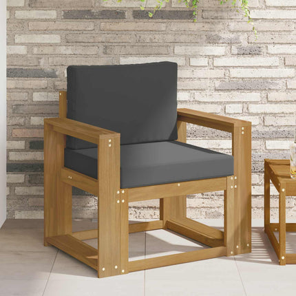 2 Stycke Utomhussoffset Polyester Vit och Antracit