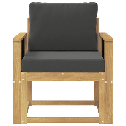 2 Stycke Utomhussoffset Polyester Vit och Antracit