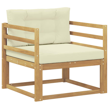 Utomhus Mellansoffa Polyester Vit