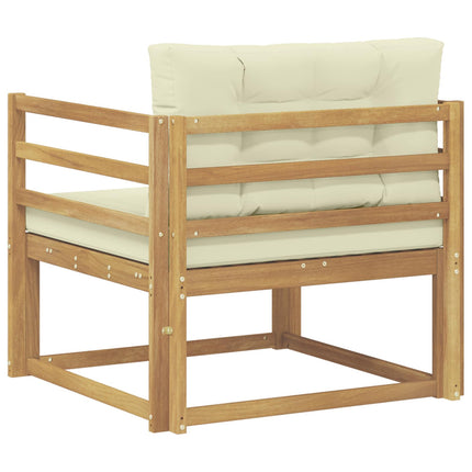 Utomhus Mellansoffa Polyester Vit