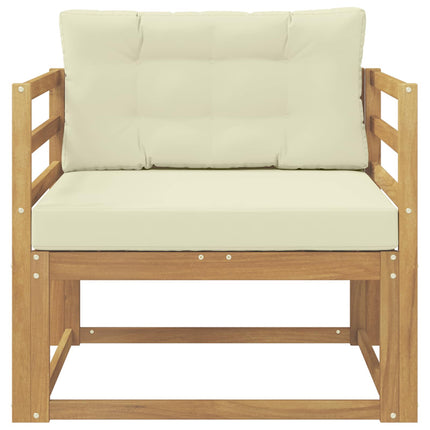 Utomhus Mellansoffa Polyester Vit