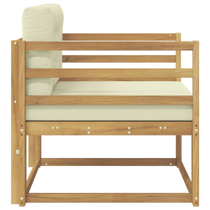 Utomhus Mellansoffa Polyester Vit
