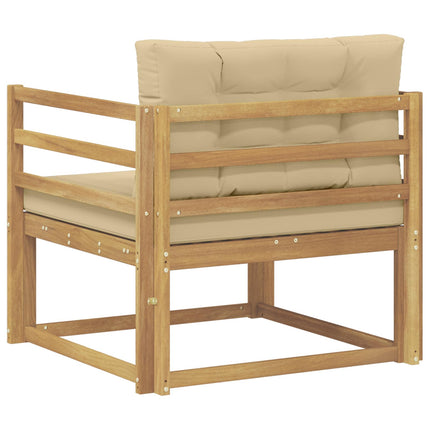 Utomhus Mellansoffa Polyester Vit