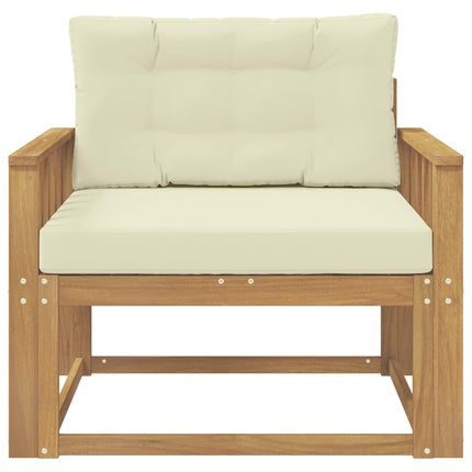 Utomhus Mellansoffa Polyester Vit