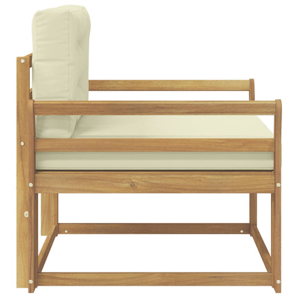 Utomhus Mellansoffa Polyester Vit