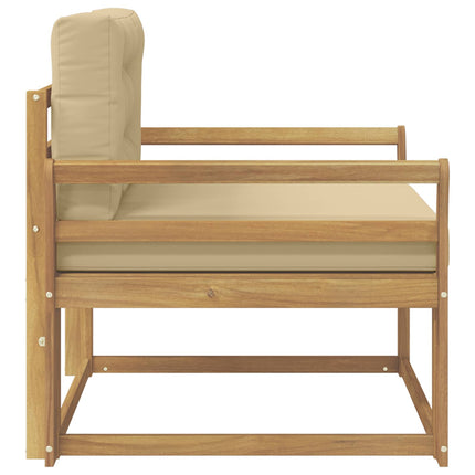 Utomhus Mellansoffa Polyester Vit