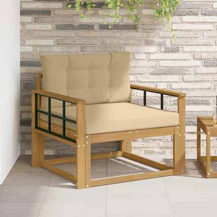 Utomhus Mellansoffa Polyester Vit