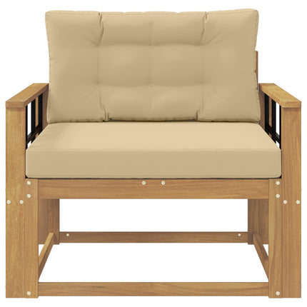 Utomhus Mellansoffa Polyester Vit