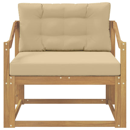 Utomhus Mellansoffa Polyester Vit