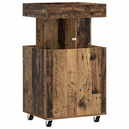 Barvagn Ekträ 50 x 41 x 89 cm Konstruerat trä