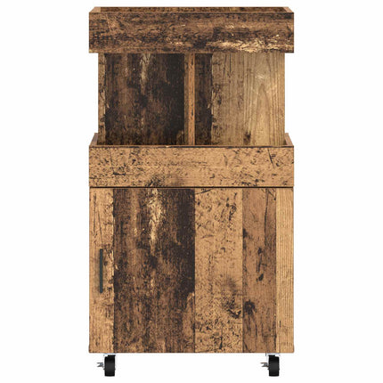 Barvagn Ekträ 50 x 41 x 89 cm Konstruerat trä