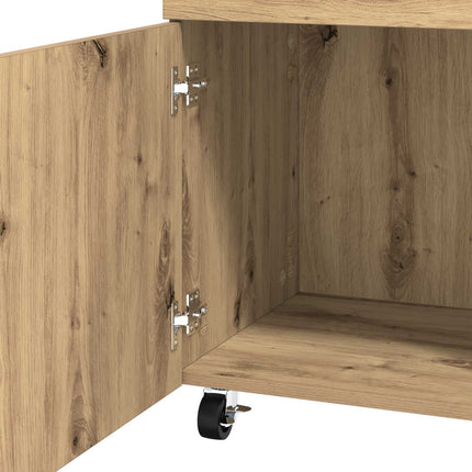 Barvagn Artisan-ek 50 x 41 x 89 cm Konstruerat trä