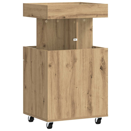 Barvagn Artisan-ek 50 x 41 x 89 cm Konstruerat trä