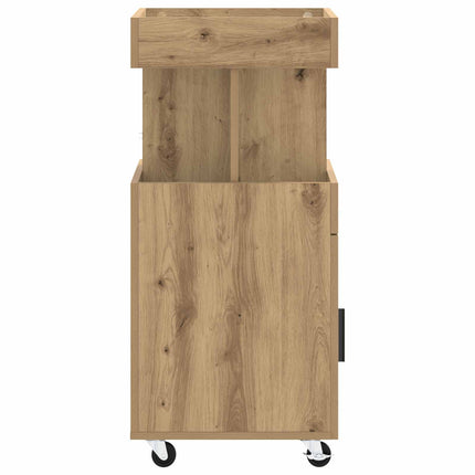 Barvagn Artisan-ek 50 x 41 x 89 cm Konstruerat trä