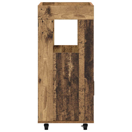Barvagn Ekträ 60 x 39.5 x 89 cm Konstruerat trä