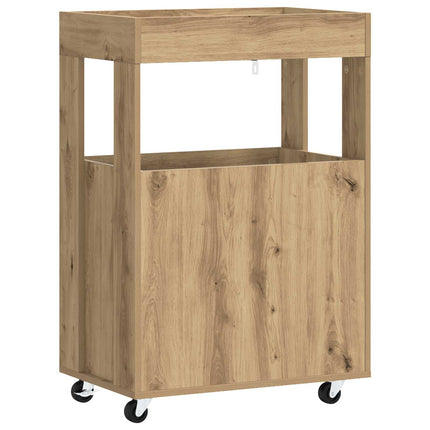 Barvagn Artisan-ek 60 x 39.5 x 89 cm Konstruerat trä