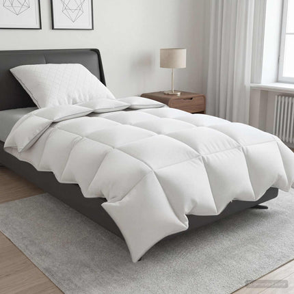 90% Gåsdun Täcke Set FULDA 2 st 152 x 203 cm Vinter 300 GSM Vit