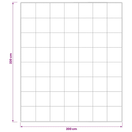 90% Gåsdun Täcke Set FULDA 3 st 200 x 220 cm Vinter 300 GSM Vit