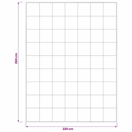 90% Gåsdun Täcke Set FULDA 3 st 220 x 260 cm Vinter 300 GSM Vit