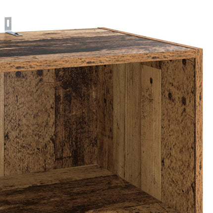 Sideboard Ekträ 45 x 41 x 185 cm Konstruerat trä