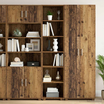 Sideboard Ekträ 45 x 41 x 185 cm Konstruerat trä