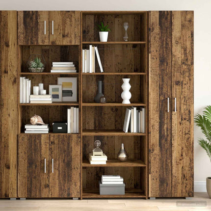Sideboard Ekträ 70 x 41 x 185 cm Konstruerat trä