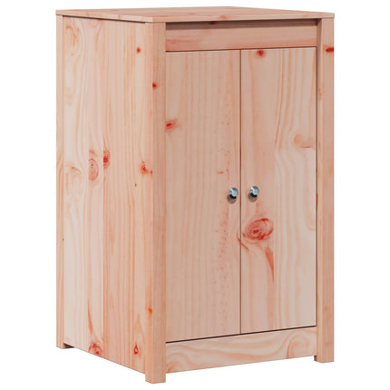 Uteköksskåp MEPPEL Vit 55 x 55 x 92 cm Massiv furu