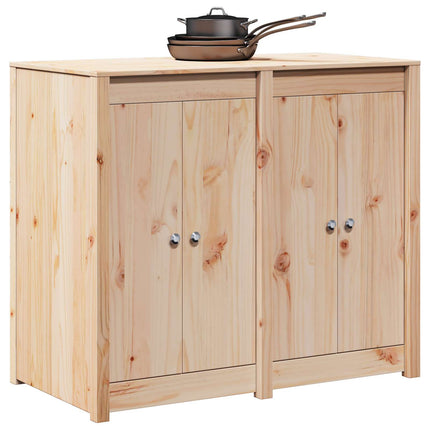 Uteköksskåp MEPPEL Naturlig Douglas 106 x 55 x 92 cm