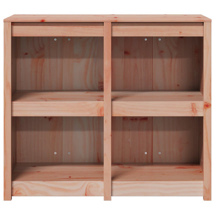 Uteköksskåp MEPPEL Vit 106 x 55 x 92 cm Massiv furu
